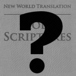 Question on the new JW Bible