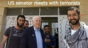 John McCain meets terrorists