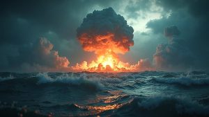 Blood and fire and columns of smoke